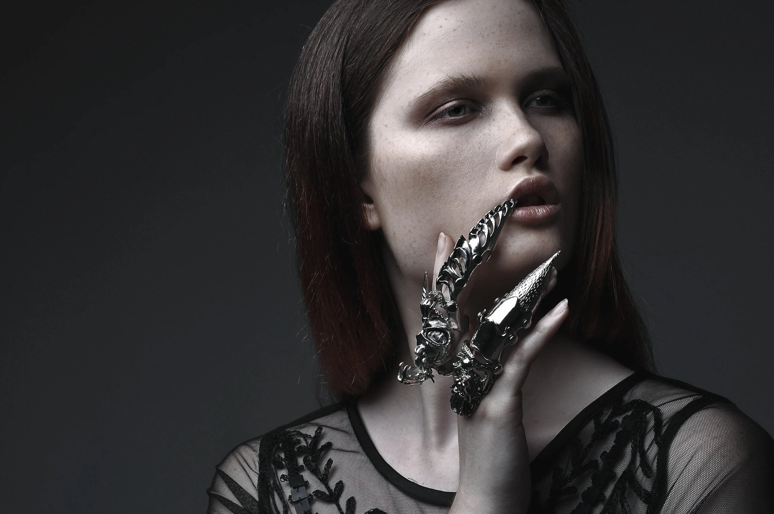 Metal Claw Rings