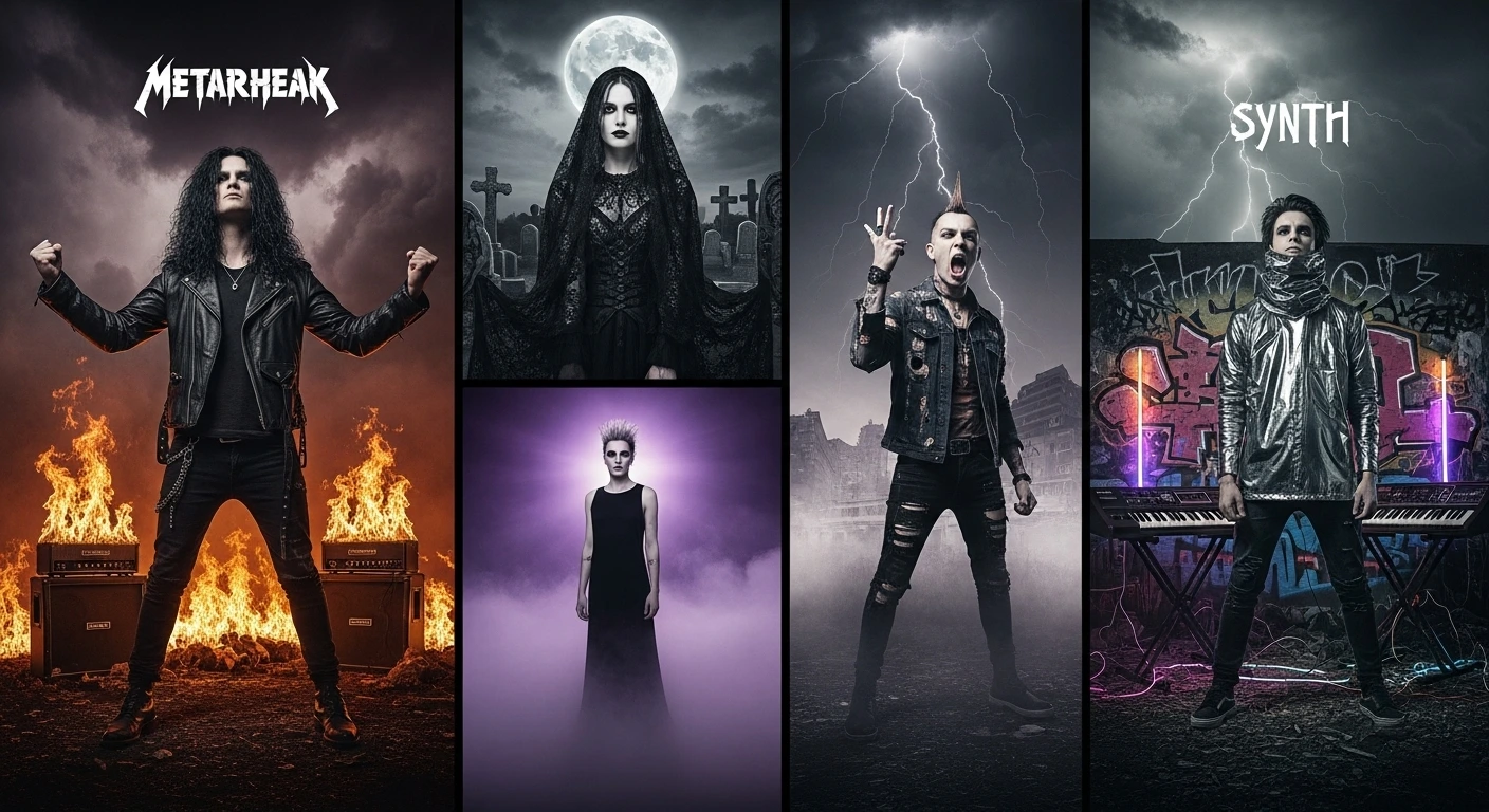 different types of alternative music