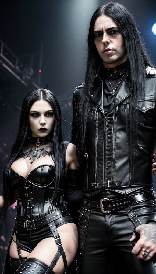Intense gothic fans ready for the electrifying Blind Guardian night in Gothenburg.