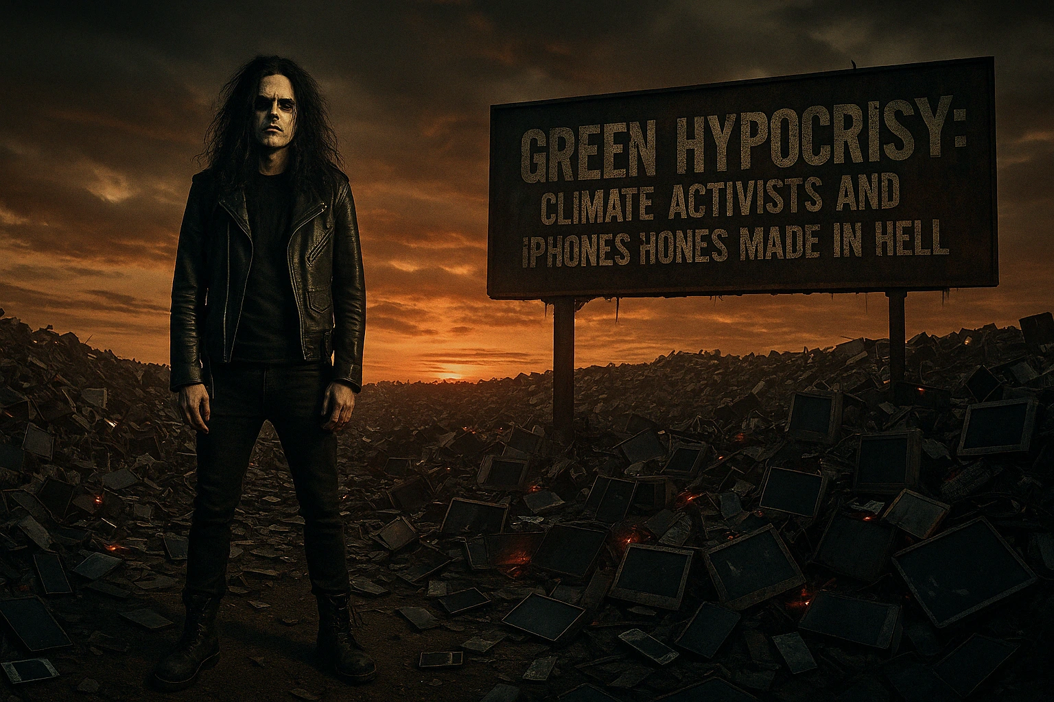 Green Hypocrisy: Climate Activists and Their iPhones Made in Hell