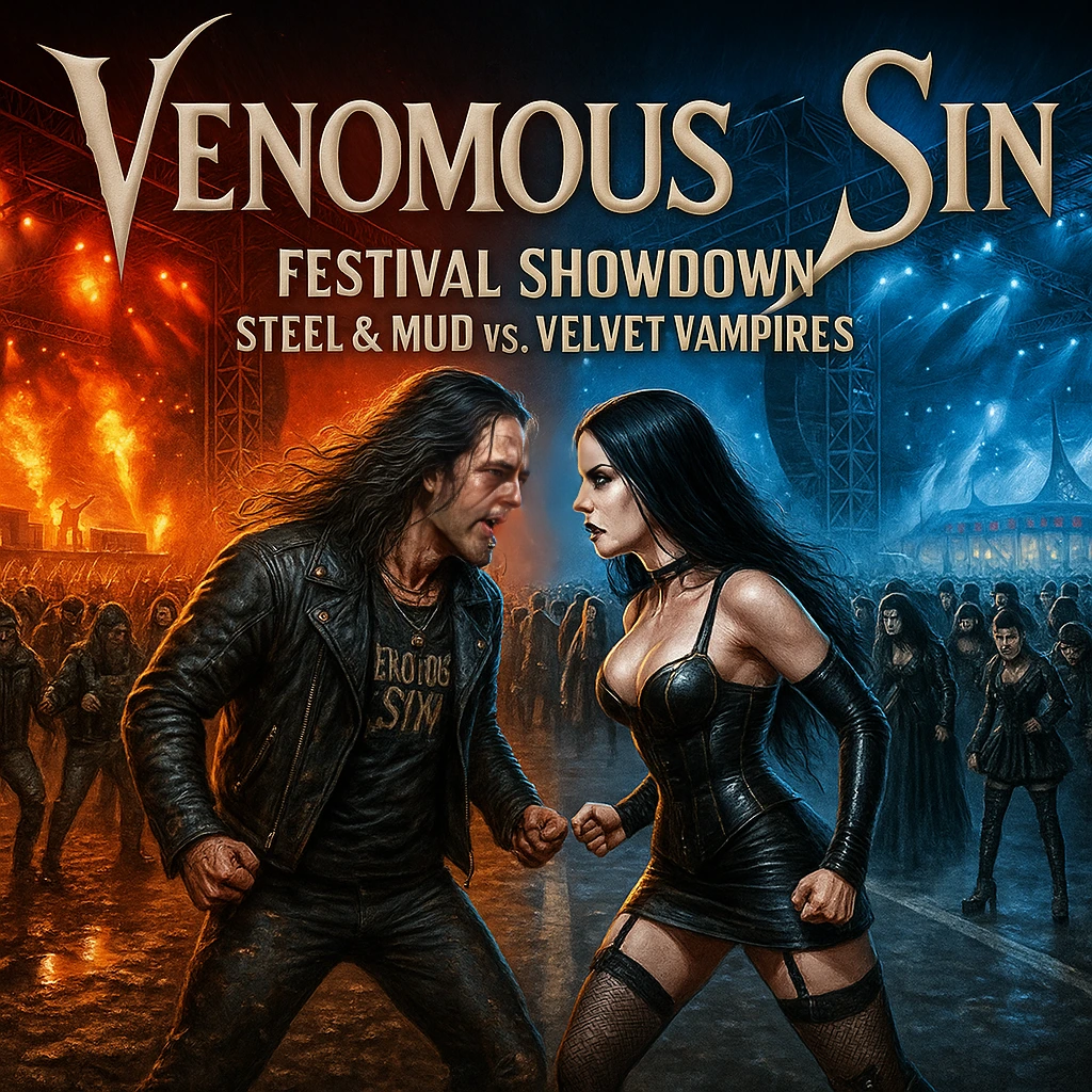 Festival Showdown Steel & Mud vs. Velvet Vampires