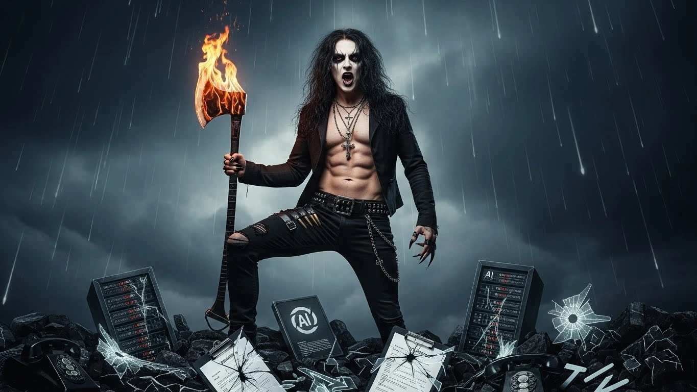Xavi 'The Lord' against corrupt systems leads Venomous Sin's defiant stand in raw metal fury