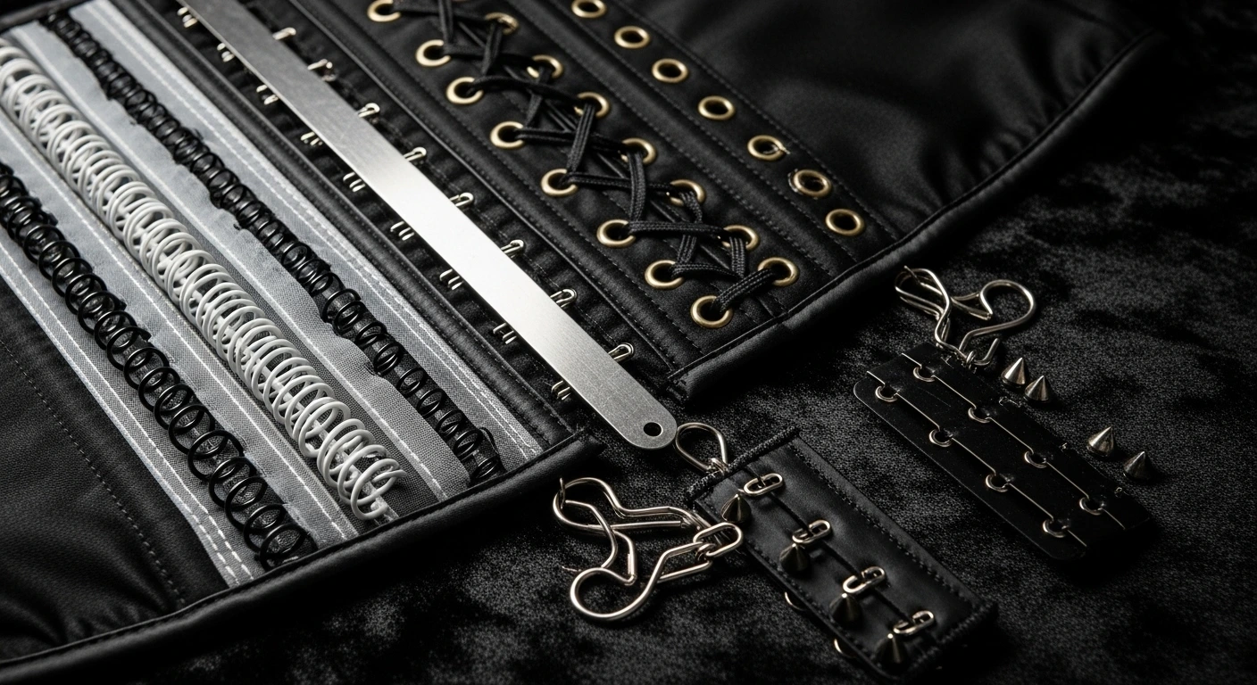 authentic gothic corset vs costume construction details