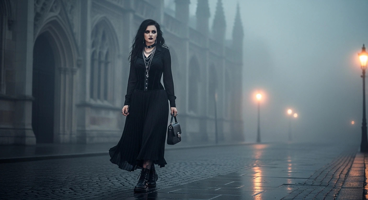 gothic corset outfit formulas for everyday gothic style