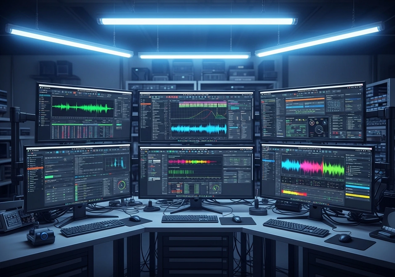 AI tool testing methodology software evaluation benchmarking music production quality analysis
