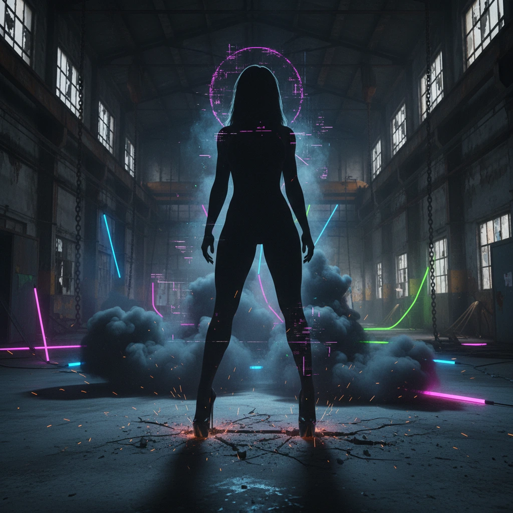 Unfuckwithable fetish aesthetic in abstract form