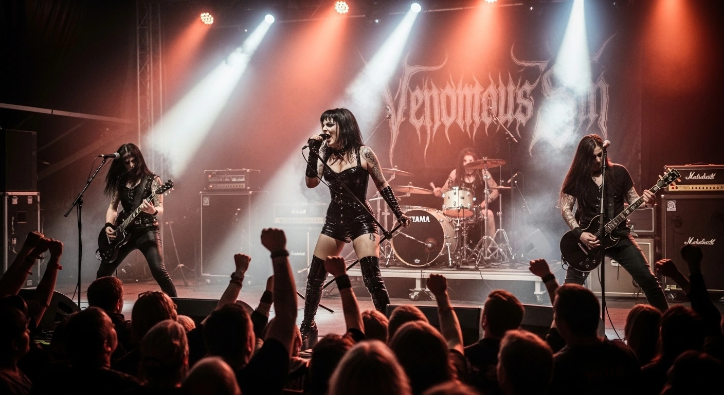 Venomous Sin fan community losing themselves in the raw energy of trauma bonding in music