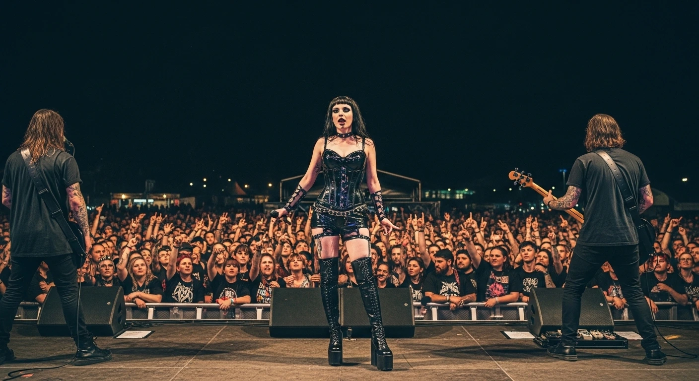 Venomous Sin fan community united in the electric defiance of trauma bonding in music