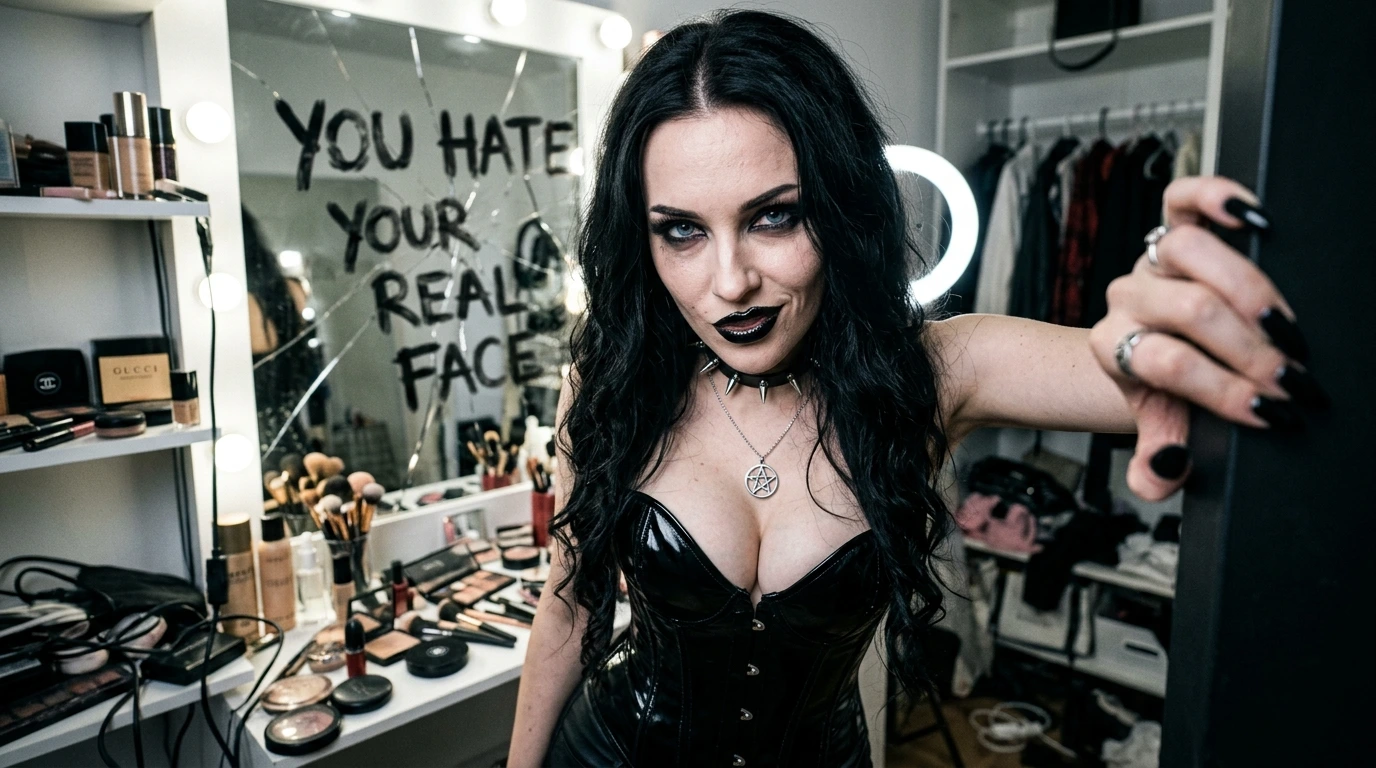 YOU HATE YOUR REAL FACE