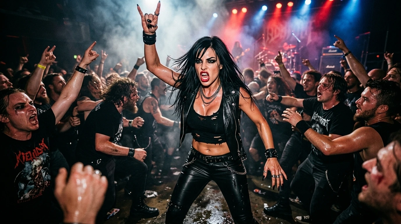 Ravena Deaththorn life lessons through powerful female presence and assertive body language