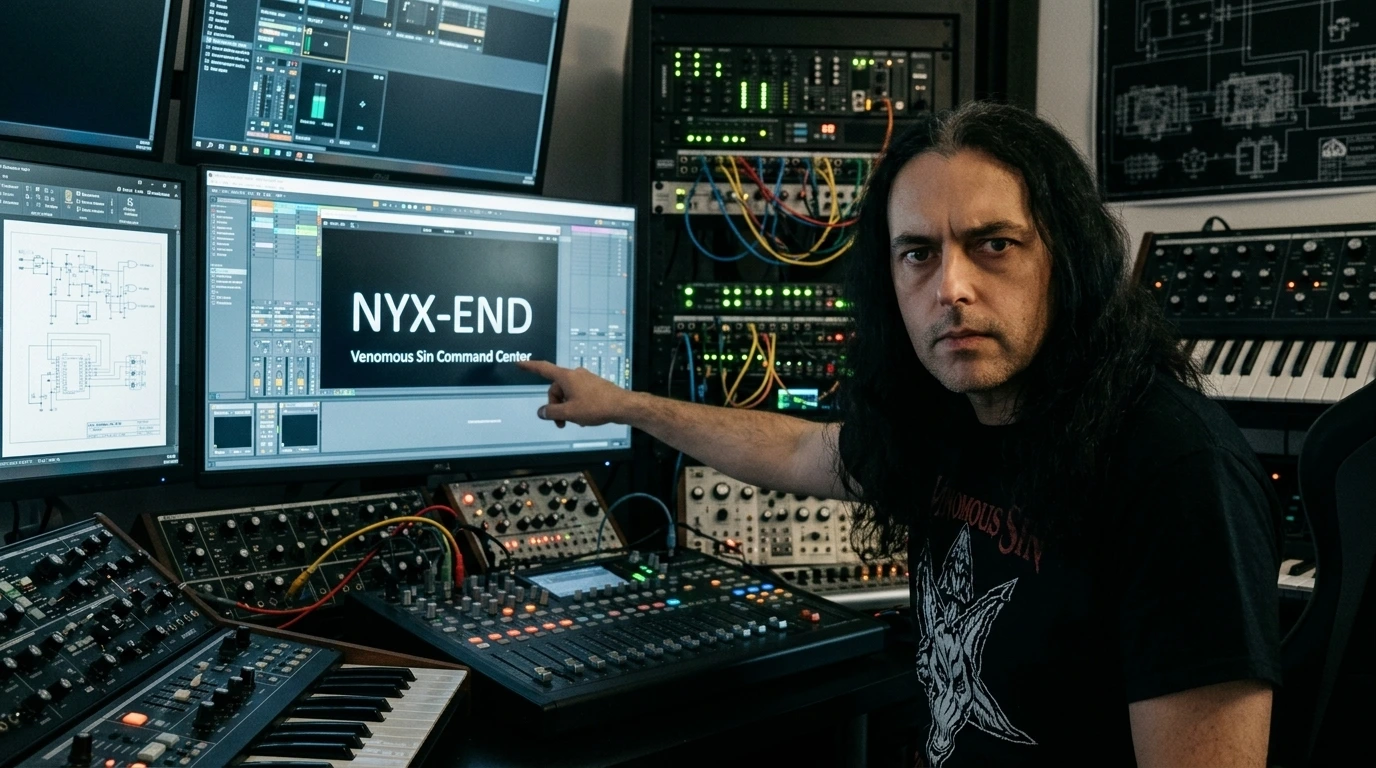 NYX-END Venomous Sin command center