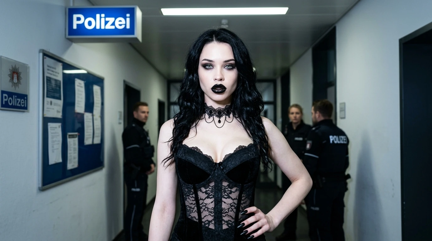 Sylvana Nightshade police officer turned gothic dancer and cosplayer in Venomous Sin – full biography and analysis