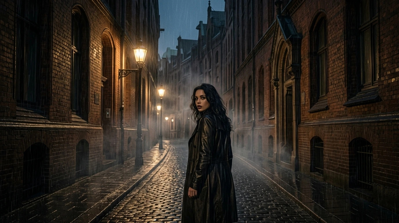 Sylvana Nightshade origins Hamburg gothic atmosphere and formative years