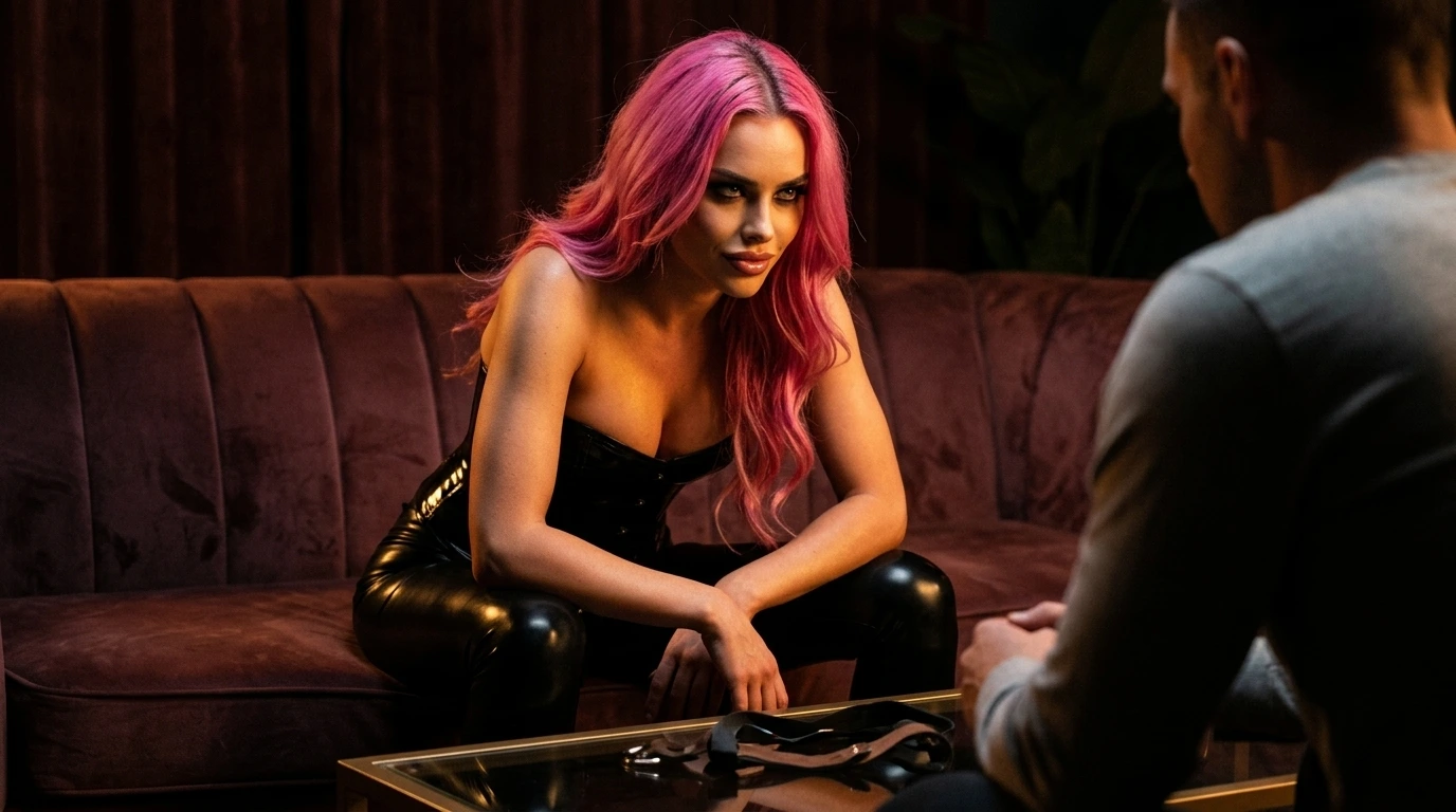 Dominant sex therapy techniques in action: Seraphina Ashtorn cuts through shame with brutal honesty and fire