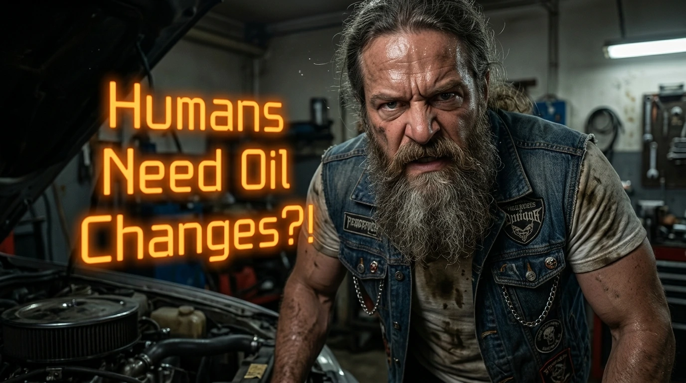 Humans Need Oil Changes?!