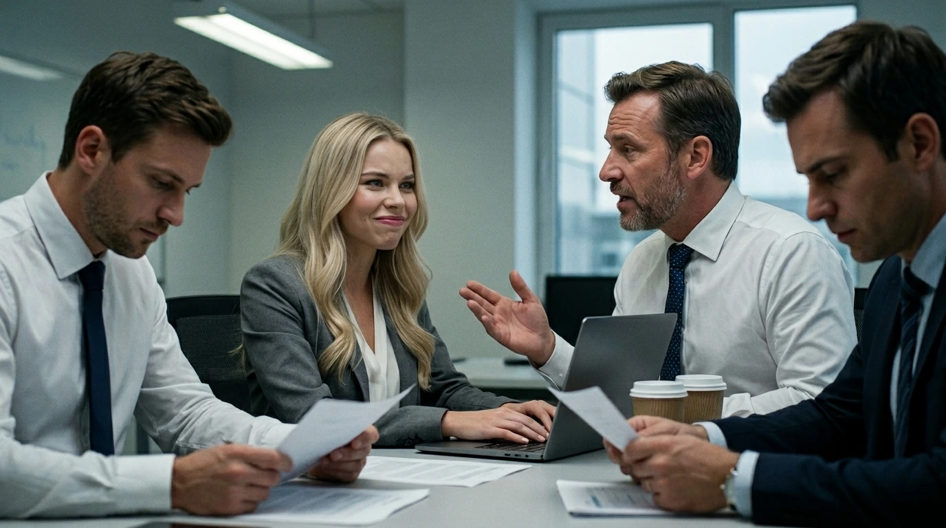 Signs of subtle workplace bullying during interruptions in office meetings