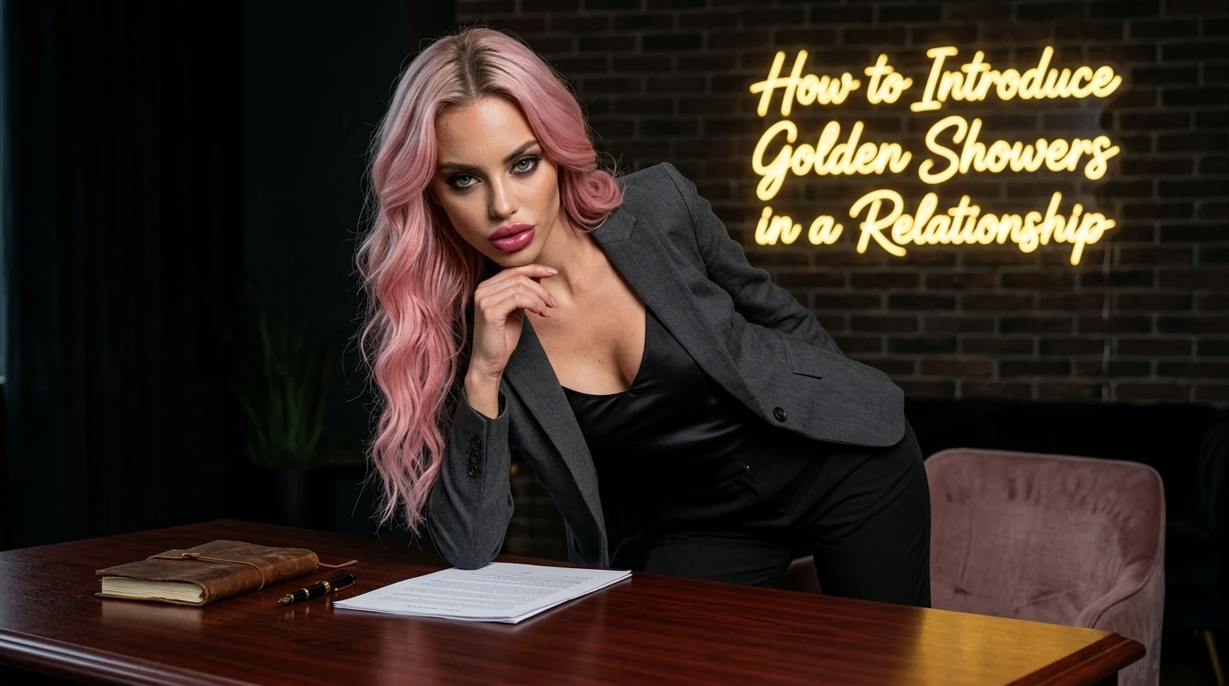 How to Introduce Golden Showers in a Relationship without feeling weird