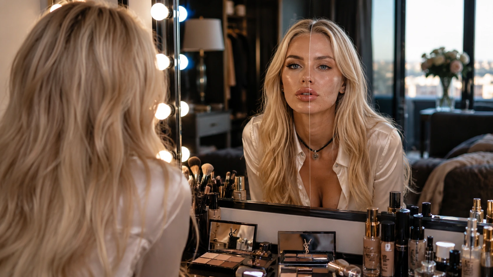 Is natural beauty really effortless or just a high maintenance aesthetic? Beauty routine behind a polished look