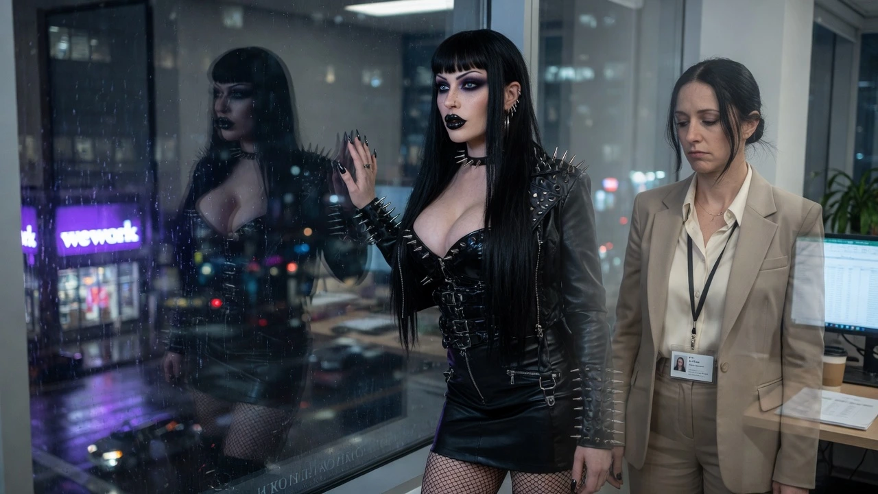 dress code identity policing targeting alternative fashion like a choker in the office