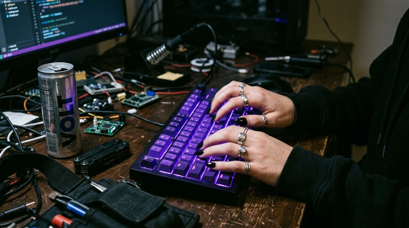 industrial hacker workstation details