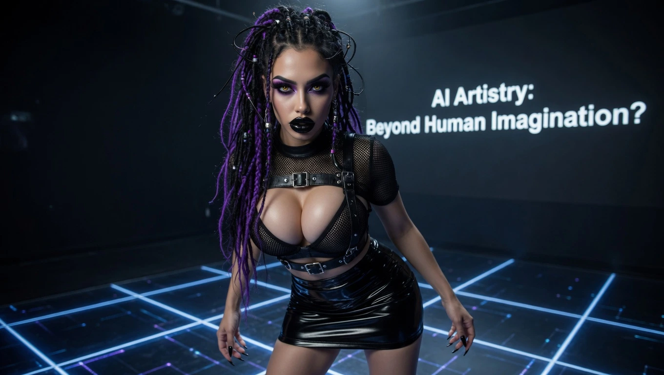 AI Artistry: Beyond Human Imagination?